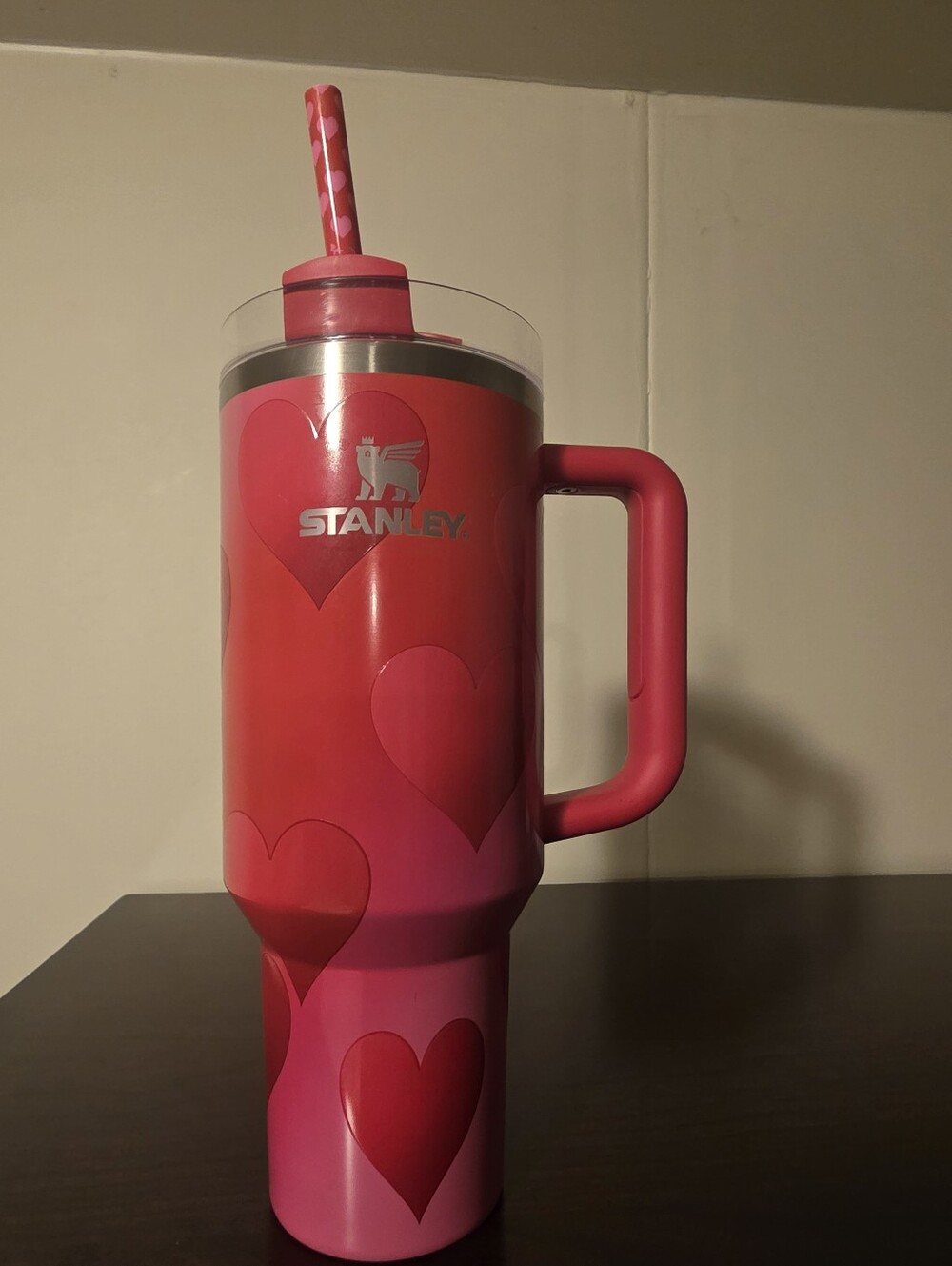 Stanley Tumbler- Red Heart Gradient